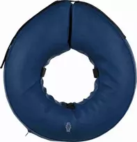 TRIXIE Apsauginė apykaklė, pripučiama, M-L: 45-57 cm/11 cm, mėlyna