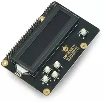 16x2 RGB LCD ekranas I2C klaviatūra, skirta Raspberry Pi 3B+/4B, DFRobot DFR0514