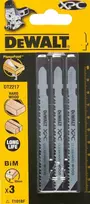 DEWALT medienos pjūkleliai siaurapjūkliui DeWalt DT2217-QZ, 3 vnt. 100x2,5mm