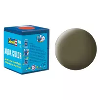 Revell Aqua Color akriliniai dažai NATO Olive, matiniai, 18 ml (RAL 7013) 36146
