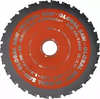 Global GLOBAL SAW plieno pjovimo diskinis pjūklas 135 x 1,2/1,0 x 20 mm / 26z CERMET