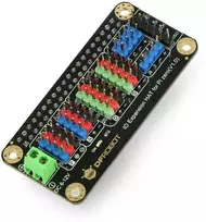 I/O išplėtimo priedėlis, skirtas Raspberry Pi Zero/Zero W - DFRobot DFR0604