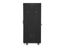 LANBERG laisvai pastatomas stelažas 19 colių spintelė 27U 600x600 stiklinių durų LCD butas juodas