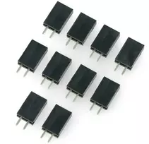 Oem Karpomas lizdas 1x2 kaiščių tiesus 2.54mm - vertikalus