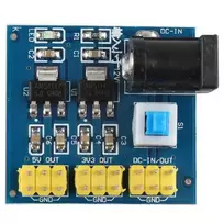 Oem Maitinimo modulis 3.3V/5V su DC lizdu