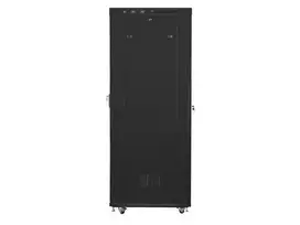 LANBERG laisvai pastatomas stelažas 19 colių spintelė 42U 800x1000 stiklinių durų LCD butas juodas