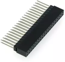 Oem Karpomas lizdas 2x20 kaiščių 2.54mm skirtas Raspberry Pi 4B/3B+3B/3/B+ - ilgi kaiščiai 12mm