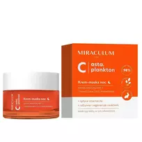 Miraculum Asta.Plankton C Mask and Moisturizing Night Kremas drėkinantis naktinis veido kremas-kaukė visiems odos tipams, 50 ml