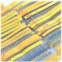 Oem THT CF 1/4W rezistorių rinkinys 1% - 2600 vnt