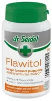 Dr Seidel Flawitol Puppy Dogs Large breed vitaminai ir flavonoidai jauniems didelių veislių šunims 60 kapsulių