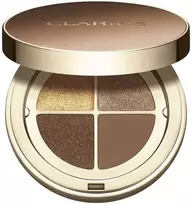 „Clarins Ombre“ 4 spalvų akių šešėlių paletė, 04 rudasis cukrus, gradacija 4, 2 g