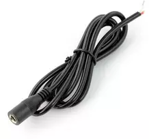 Oem DC lizdas 5.5 x 2.1mm su 1m 20AWG laidu