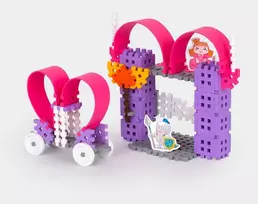 MARIOINEX 903766 vafliniai mini kaladėlės - vidutinio dydžio princesė [lizdinė plokštelė]