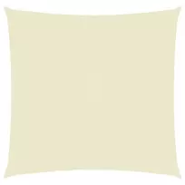 Uždanga nuo saulės, kreminė, 5x5m, oksfordo audinys, kvadratinė