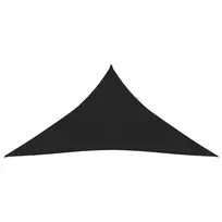 Uždanga nuo saulės, juodos spalvos, 5x6x6m, HDPE, 160g/m²