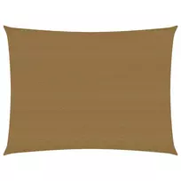 Uždanga nuo saulės, taupe spalvos, 4x5m, HDPE, 160g/m²