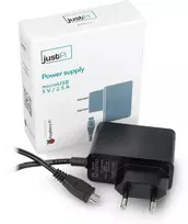 Aboutpi justPi microUSB 5V/2.5A maitinimo šaltinis skirtas Raspberry Pi 3B+/3A+/3B/2B/Zero