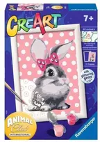Ravensburger CreArt spalvinimo knygelė vaikams Saldus zuikis