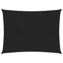 Uždanga nuo saulės, juodos spalvos, 3x4m, HDPE, 160g/m²