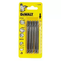 DEWALT PJŪKLELIS SIAURAPJŪKLIUI 100×2,5mm T101BR MEDIENA/PLOKŠTĖ /5vnt.