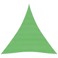 Uždanga nuo saulės, šviesiai žalia, 5x6x6m, HDPE, 160g/m²
