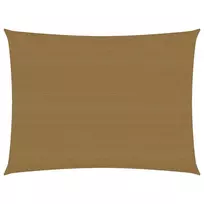 Uždanga nuo saulės, taupe spalvos, 3,5x4,5m, HDPE, 160g/m²