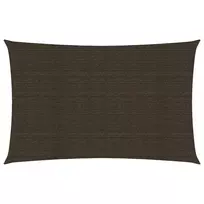 Uždanga nuo saulės, rudos spalvos, 4x7m, HDPE, 160g/m²