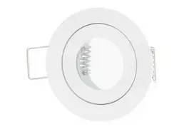 Įmontuojamas šviestuvas, hermetinis MR11 apvalus, baltas, LED line