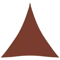 Uždanga nuo saulės, terakota, 4,5x4,5x4,5m, oksfordo audinys