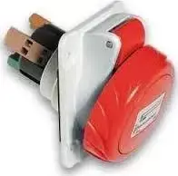 Schneider Lizdas tablicowe 5P 16A 400V raudona IP67 (PKY16F735)