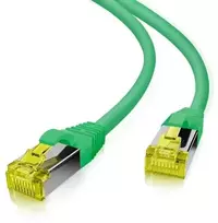 „helos“ jungiamasis kabelis „Cat 6a Superflex S/FTP RJ45“, žalias, 5 m, AWG27/7 GHMT