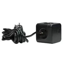 MicroConnect Power Cube Duo USB & Power, 3m
