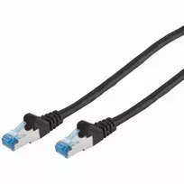 S-Conn S jungties patch kabelis CAT6a RJ45 S/FTP 2m juodas