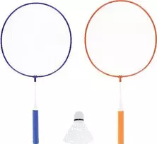 Nils Extreme Badmintono rinkinys Nils NRZ052 Junior, plienas, 2 raketės, badmintono plunksniukas