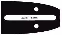 Kinija PJOVIMO JUOSTA 14'/ 35cm 3/8LP 1,3mm 52 NARELIŲ.