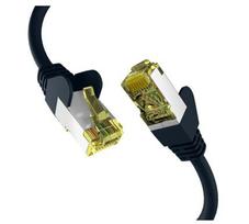 EFB-Elektronik CAT6a SCHWARZ 50m Patchkabel S/FTP PIMF RJ45 Netzwerkkabel Ethernetkabel LAN DSL Hersteller: EFB Elektronik (EC020200045)