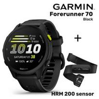 GARMIN Forerunner 70, Black + HRM 200 sensor sportinis laikrodis 010-04307-00 / 010-13388-00