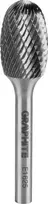 Graphite Frez HM metalo pjaustytuvas, E tipo (ovalus), 16 x 25 mm, kotas 6 x 45 mm
