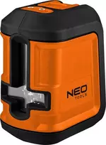 Neo lazerinis 15 m žalias kryžminis lazeris, laikiklis, dėklas