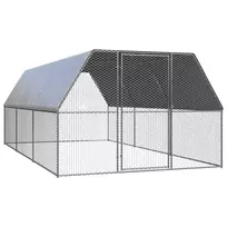 Lauko narvas viščiukams, 3x6x2m, galvanizuotas plienas