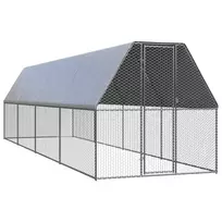 Lauko narvas viščiukams, 2x8x2m, galvanizuotas plienas