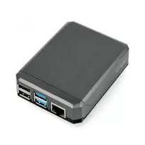 Oem Raspberry Pi 4B aliumininė dėžutė Argon Neo - pilka