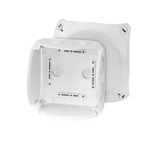 Hensel KF 0600 G, Polikarbonatas (PC), Pilkas, IP66, IP67, IP69, 130 mm, 77 mm, 130 mm