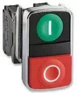 Schneider Electric Valdymo mygtukas 22mm dvigubas raudonas / žalias su grįžimu 1Z 1R (XB4BL73415)