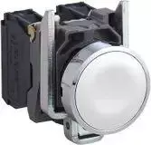 Schneider Electric Valdymo mygtukas 22mm baltas 1Z su grįžimu (XB4BA11)