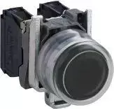 Schneider Electric Valdymo mygtukas 22mm juodas su grįžimu su apšvietimu 1Z (XB4BP21)