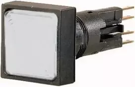 Eaton Mygtukų diskas 25 x 25mm, baltas, be grįžimo su Q25LTR- WS (087232) apšvietimu
