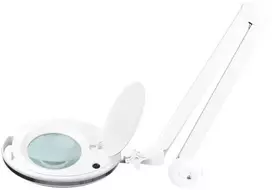 Activeshop Kosmetologinė LED lempa su lupa 5D 10W Baltas