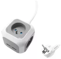 DAUGIALIZDIS LAIDO ILGIKLIS OR-AE-13144 (4 LIZDAI + 2 USB) ORNO