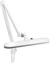 Activeshop LED darbo šviestuvas su stalviršio spaustuvu 801st baltas
